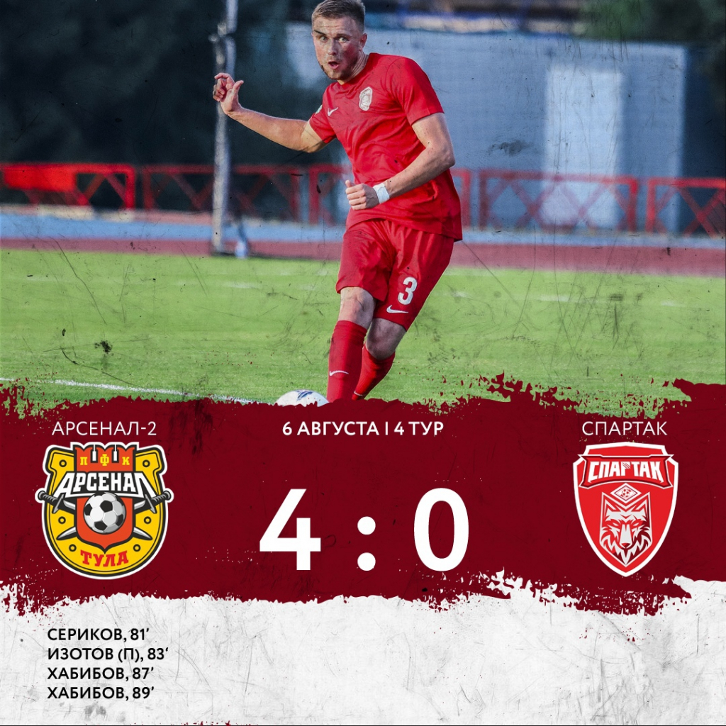 Уступаем на выезде в Туле